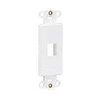 Tripp Lite N042D-001V-WH Plate Insert CENTER PLACE 1 PORT