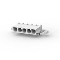AMP Connectors - TE Connectivity 1-350945-0 Headers 5P STD R/A HDR UL94V-0