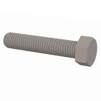 Essentra Components 50M120175J060 Machine Screw Hex Unslotted Bolt, M12 X 1.75 Thread, 60mm Lg