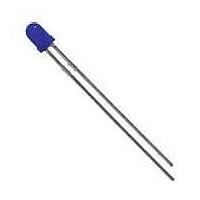 Lumex SSL-LX3044USBC Single Color LEDs 3mm Short Lens Blue