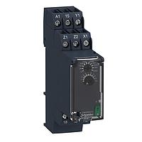 SCHNEIDER RE22R1CMR Timing Relays TIMER, 24-240VAC/VDC IN, 8A SPDT OUT, OF