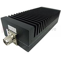 Fairview SA3N200-20 20 dB Fixed Attenuator N Male To N Female Directional Up To 3 GHz Rated To 200 Watts With Black Aluminum Heatsink Body