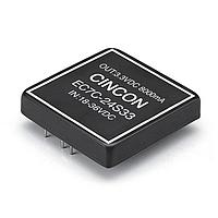 Cincon EC7C-24D15 Isolated DC-DC Converter, 40 Watt, 2:1 Input Range, 18-36V Input Voltage, +/-15VDC Output, 1500VDC min. Isolation, Black Coated Copper with Non-Conductive Base, 2x2" 6-Side Shield Metal Case, Thru-Hole