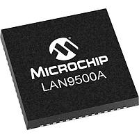 Microchip Technology LAN9500A-ABZJ-TR Bridge, USB to Ethernet USB 2.0 Ethernet MAC PHY Auto-MDIX
