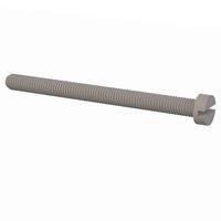 Essentra Components 50M060100D075 Machine Screw Cheese Slotted Screw, M6 X 1 Thread, 75mm Lg