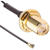 Linx Technologies - TE Connectivity CSJ-RGFB-100-MHF4 RF Cable Assemblies CABLE RPS RA 0.81 100 MHF4 AU