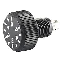 Vishay Sfernice P16NP102MAB15F3 Knob Operating Potentiometers P16 NP 1K 20% A BO e3 F3, Plastic