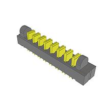 Samtec FMPT-08-01-L-S-V-LC Power to the Board 5.00 mm PowerStrip(TM)/30 A "Hinging" Power Terminal Strip