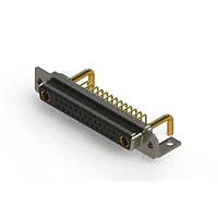 EDAC 630-27W2250-2TC Mixed Contact D-Sub Connectors Right-angle Power Combo D-Sub Connector