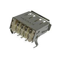 Kycon KUSBX-SMT-AS1N-W USB Type A Connectors A TYPE SMT RECPT WHITE