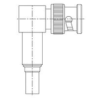 Kings 756-18-9 RF Adapters - In Series BNC ANG PLUG