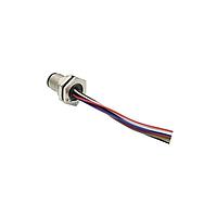 Amphenol LTW MSAS-05PMMC-SF8C20 Sensor Cables / Actuator Cables M12 Circular Metric Connector, A Code, Metal, 4A, 05 pins, Male Connector, Male Contact, Hexagonal, Screw Thread, Crimp, Receptacle With Cable/Wire, Length 200mm, IP68 / IP69K