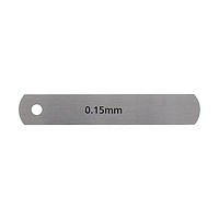 Niigata Seiki S075-015 Thickness Gause Leaf (0.15mm; ±0.015mm)