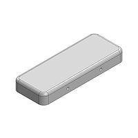 Masach Tech MS243-10C-NS EMI/RFI Shield Cover, Two-Piece 24.7 x 9.3 x 3mm Two-piece Drawn-Seamless RF Shield/EMI Shield COVER (Nickel-Silver)