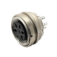 Amphenol Tuchel T 3263 100 Connectors 3 Pin female; Rear Pnl Mnt