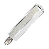 Fascomp FC4509-256-S-12 Hex Male Female Standoff, 3/16" Hex X 3/4", 256 Thread, Steel-Zinc Plated
