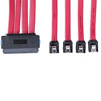 Tripp Lite S502-01M Computer Cables INTR SAS4-IN-1 TO 4X1 CABLE