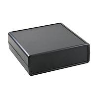 BusBoard Prototype Systems BOX2-P14-BK Hand Held Instrument Black Plastic Box for Size 1 & 2 PCBs (up to 3), Removable end panels, Screws included (4.33 x 4.13 x 1.38in)