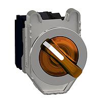 SCHNEIDER XB4FK125B5 Knob Type Selector FLUSH ILL SW OR 2POS 24V 1NO 1NC