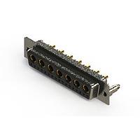 EDAC 628-24W7624-1TD Mixed Contact D-Sub Connectors Vertical Combo Dsub