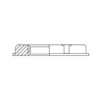 Weidmuller 1772470000 Lock Nut SKMU M25 - K GR