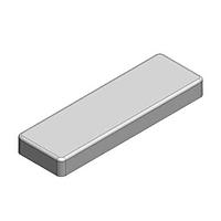 Masach Tech MS643-10S EMI/RFI Shield, One-Piece 64.3 x 20.3 x 6.7mm One-piece Drawn-Seamless RF Shield/EMI Shield (CRS)