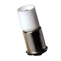 JKL Components LE-MG-12W Single Color Based LEDs White 12V DC T-1 3/4 Mid Grv Base