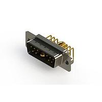 EDAC 629-11W1240-3T2 Mixed Contact D-Sub Connectors Right-angle Power Combo D-Sub Connector