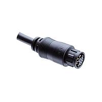 Amphenol LTW DCU-08AMEM-LL7B03 Sensor Cables / Actuator Cables Ceres, Large Size, Plastic, 20A+2A, 08 pins, Male Connector, Male (Power) + Female (Signal) Contact, Straight, 2 Points Lock, Overmolded, Length 3000mm, IP67