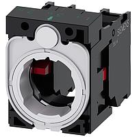 SIEMENS 3SU15001AA101PA0 1 NC, 1 NC HOLDER. CONTACT MODULE 1NC.1NC