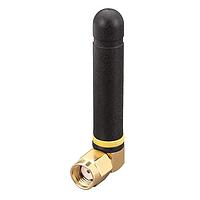 Linx Technologies - TE Connectivity ANT-916-CW-RAH Passive Antenna RPSMA RAng Reducd Ht 1/4 Wave Whip 916MH