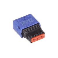 Amphenol PCD SQR320100 Housings 3Pos 20awg Plug Socket, LC