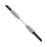 Banner Engineering PIT46UHF Fiber Optic Cables Plastic Fiber, Opposed Mode; Core Dia.: 1 mm; Fiber Length 2 m; Thread; DuraBend, Free cut
