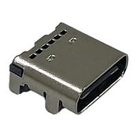 Switchcraft RAHUC31AU1TR USB Type C Connectors USB RA  SMT 24P