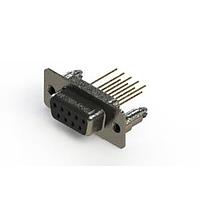 EDAC 628-M09-323-BN5 D-Sub Connectors - Standard Density Vertical Machined D-Sub Connector