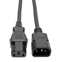 Tripp Lite P004-L04 AC Power Cord w/Lock 4FT C14 LOCKING C13 AC CRD