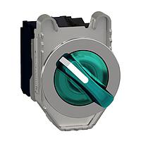 SCHNEIDER XB4FK123M5 Knob Type Selector FLUSH ILL SW GR 2POS 230V 1NO 1NC