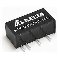 Delta Electronics, Inc. PC02S1212A Isolated DC/DC Converter, 12Vout, 2W