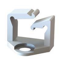 Essentra Components LWS-SR-1-01 Locking Wire Saddle Lock Wire Sdl,Rivet Mnt,Natural,