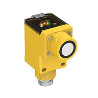 Banner Engineering Q45ULIU64BCRQ Photoelectric Sensors Analog Q45U Series: Proximity Mode; Range: 250 mm - 3 m; Input: 15-24 V dc; Output: Selectable 0-10 V dc or 4-20 mA sourcing; Mini-Style Integral QD