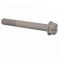 Essentra Components 32W37516300 Slotted Hex Washer Slotted Hex Washer Screw, 3/8-16 Thread, 3 Lg