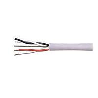 Alpha Wire 78428 SL001 Control Cable 24 AWG 20 Conductor 300V Foil/Braid, MPPE, MPPE 1000 ft Spool, Slate