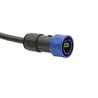 Bulgin PXPSPE4034/3M/22 SPE Cables SPE 4000 to Free End 3m Cable (22 AWG)