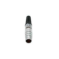NorComp 822B014-173L601 Connectors IP50 Male Push-Pull Cable Mount 14 Position Straight Solder Cup