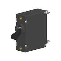 Carling Technologies AA1-B0-10-250-2D1-C Hydraulic-Magnetic One pole, .5A Circuit Breaker
