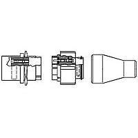 AMP Connectors - TE Connectivity 863019-1 Standard Circular Connector 7 PIN PLUG & RECEPT. KIT