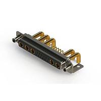 EDAC 630-17W5250-4T6 Mixed Contact D-Sub Connectors Right-angle Power Combo D-Sub Connector