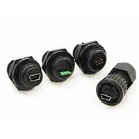 CONXALL DCC-USBNB-160 Mini USB Type B Connectors USB MINI-B FIELD INSTL PLUG