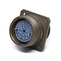 Amphenol FSI NG01-HF11 Fiber Optic Connectors NGCON Rcpt Shell Sz23 36Pos CAD