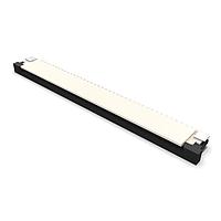 GCT (Global Connector Technology) FFC3B11-40-T Board Mount 40W, 1.0mm FFC Conn, R/A,Top Cont, Slide, H2.5mm,SMT,Tin,T&R